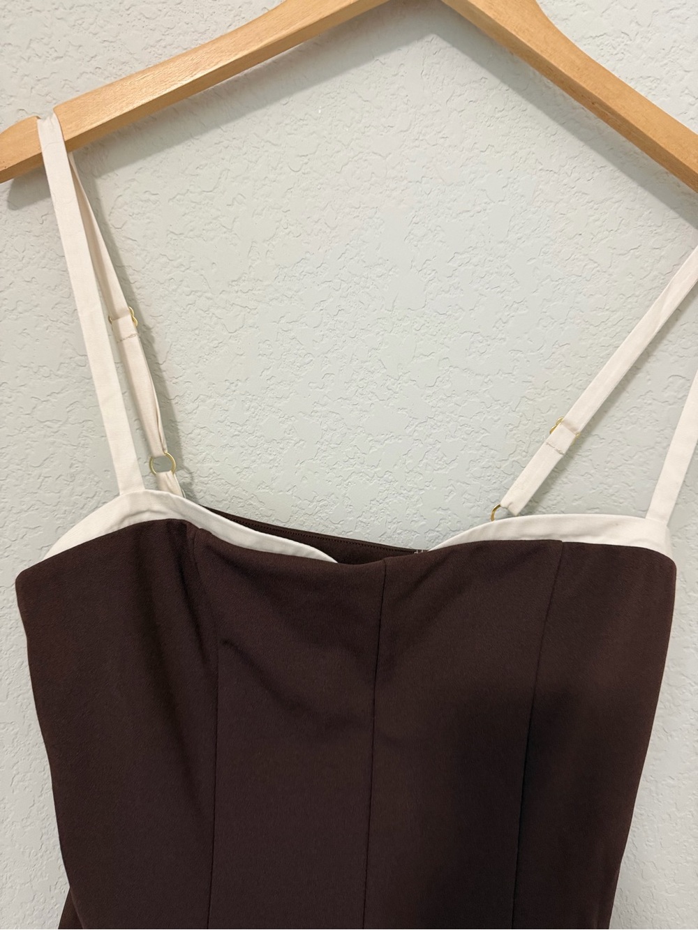 Show Me Your Mumu Contrast Bubble Hem Mini Dress with Built In Shorts - Picture 5 of 10